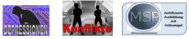 Depressionen und Konflikte 